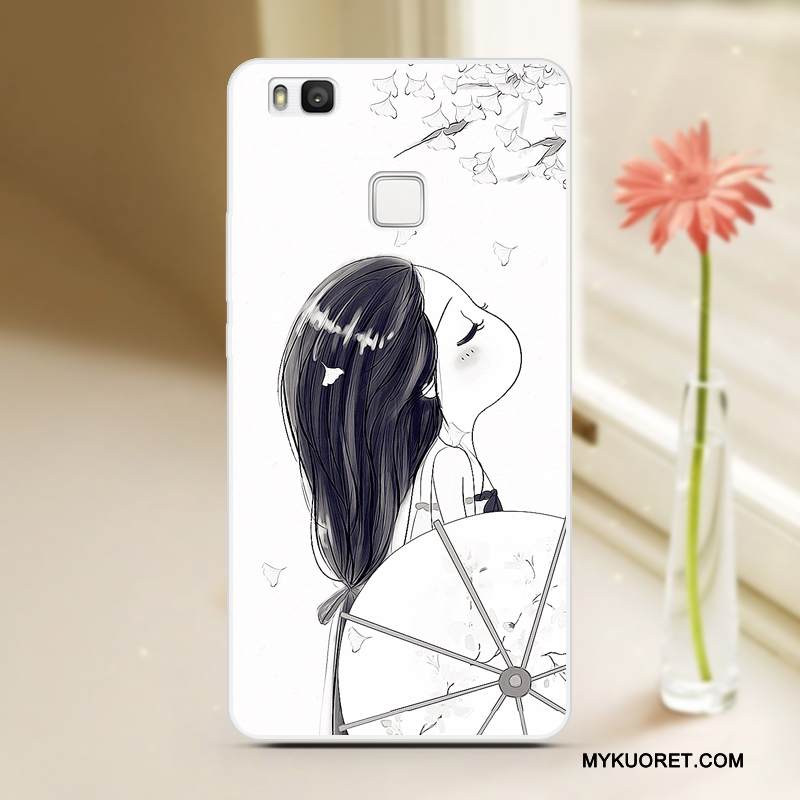 Kuori Huawei G9 Lite Silikoni Trendi Vaaleansininen, Kotelo Huawei G9 Lite Laukut Viileä Nuoret