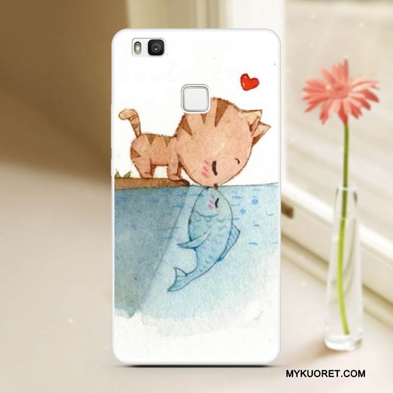 Kuori Huawei G9 Lite Silikoni Trendi Vaaleansininen, Kotelo Huawei G9 Lite Laukut Viileä Nuoret