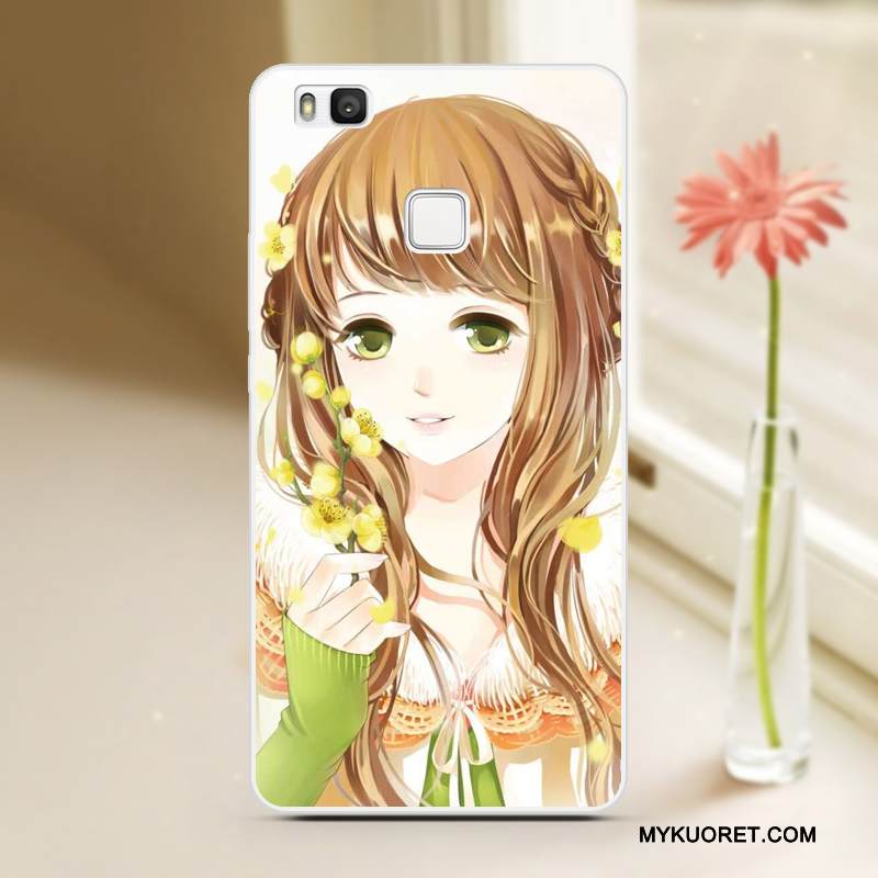 Kuori Huawei G9 Lite Silikoni Trendi Vaaleansininen, Kotelo Huawei G9 Lite Laukut Viileä Nuoret