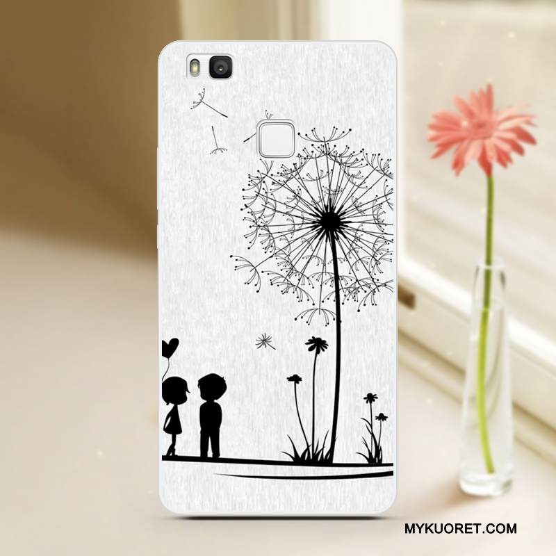 Kuori Huawei G9 Lite Silikoni Trendi Vaaleansininen, Kotelo Huawei G9 Lite Laukut Viileä Nuoret