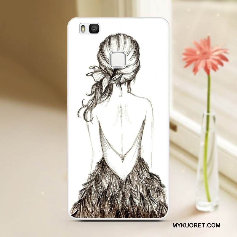 Kuori Huawei G9 Lite Silikoni Trendi Vaaleansininen, Kotelo Huawei G9 Lite Laukut Viileä Nuoret