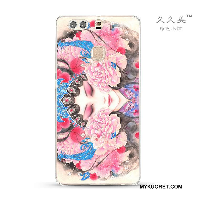 Kuori Huawei G9 Lite Suojaus Pekingin Ooppera Puhelimen Kuoret, Kotelo Huawei G9 Lite Monivärinen Murtumaton Kiinalainen Tyyli