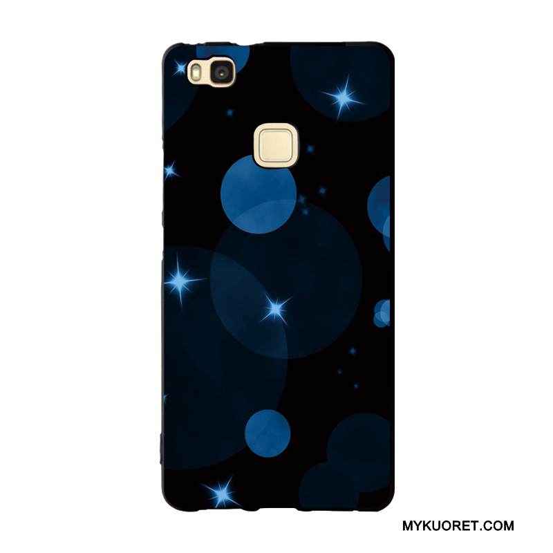 Kuori Huawei G9 Lite Tuki Nuoret Puhelimen Kuoret, Kotelo Huawei G9 Lite Silikoni Musta