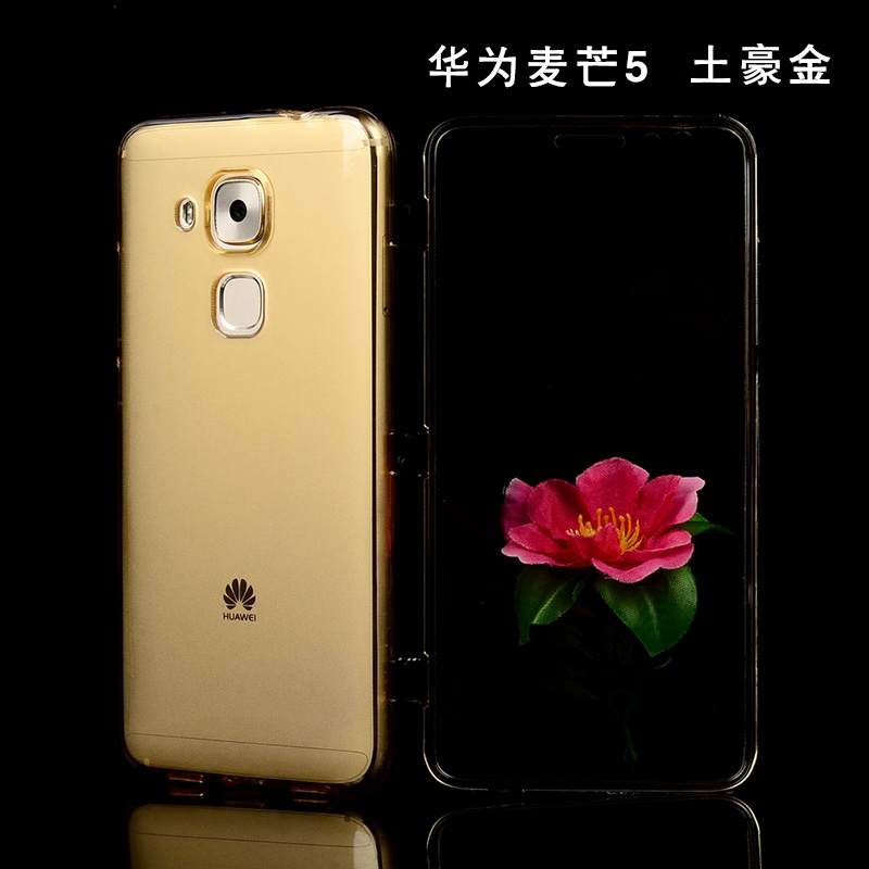 Kuori Huawei G9 Plus Laukut Läpinäkyvä Vihreä, Kotelo Huawei G9 Plus Suojaus Puhelimen Kuoret Murtumaton