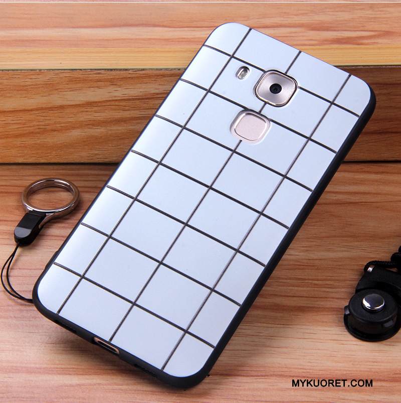 Kuori Huawei G9 Plus Laukut Murtumaton Valkoinen, Kotelo Huawei G9 Plus Silikoni Puhelimen Kuoret Ohut