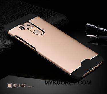Kuori Huawei G9 Plus Luova Kulta Takakansi, Kotelo Huawei G9 Plus Metalli Murtumaton Kova