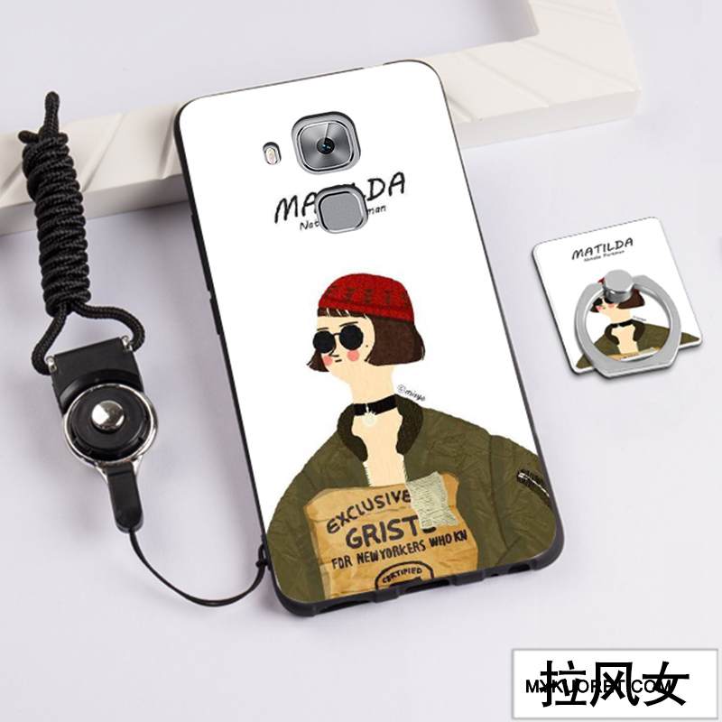 Kuori Huawei G9 Plus Luova Murtumaton Ripustettavat Koristeet, Kotelo Huawei G9 Plus Silikoni Jauhe Persoonallisuus