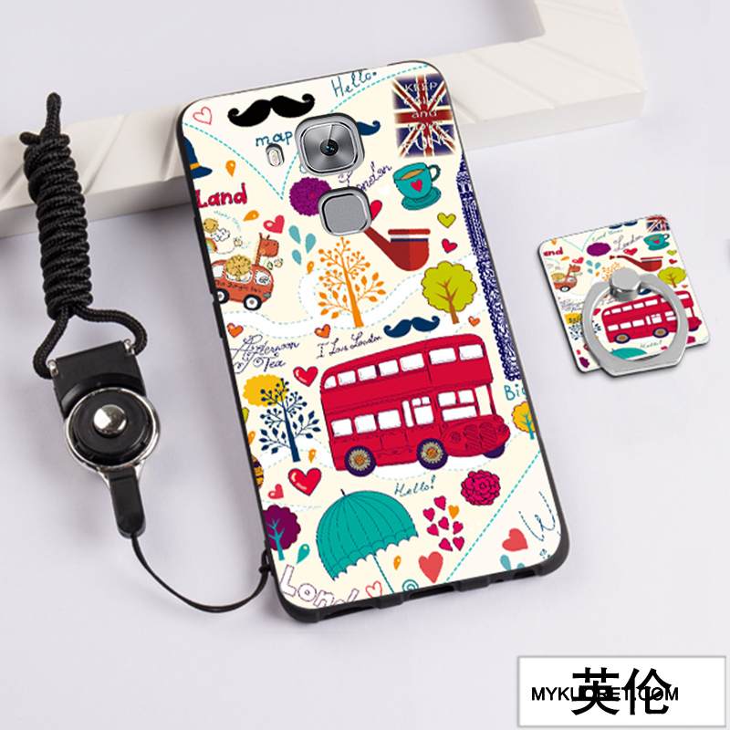 Kuori Huawei G9 Plus Luova Murtumaton Ripustettavat Koristeet, Kotelo Huawei G9 Plus Silikoni Jauhe Persoonallisuus