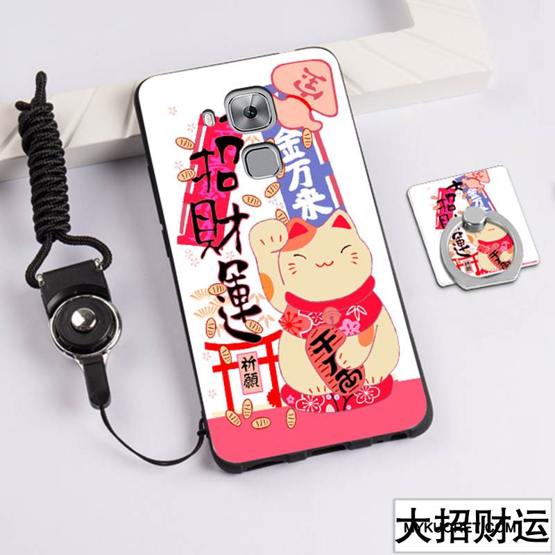 Kuori Huawei G9 Plus Luova Murtumaton Ripustettavat Koristeet, Kotelo Huawei G9 Plus Silikoni Jauhe Persoonallisuus