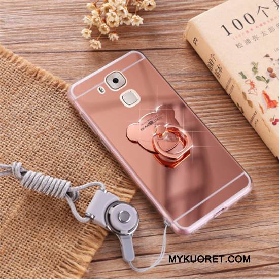 Kuori Huawei G9 Plus Luova Persoonallisuus Hopea, Kotelo Huawei G9 Plus Silikoni Trendi Peili