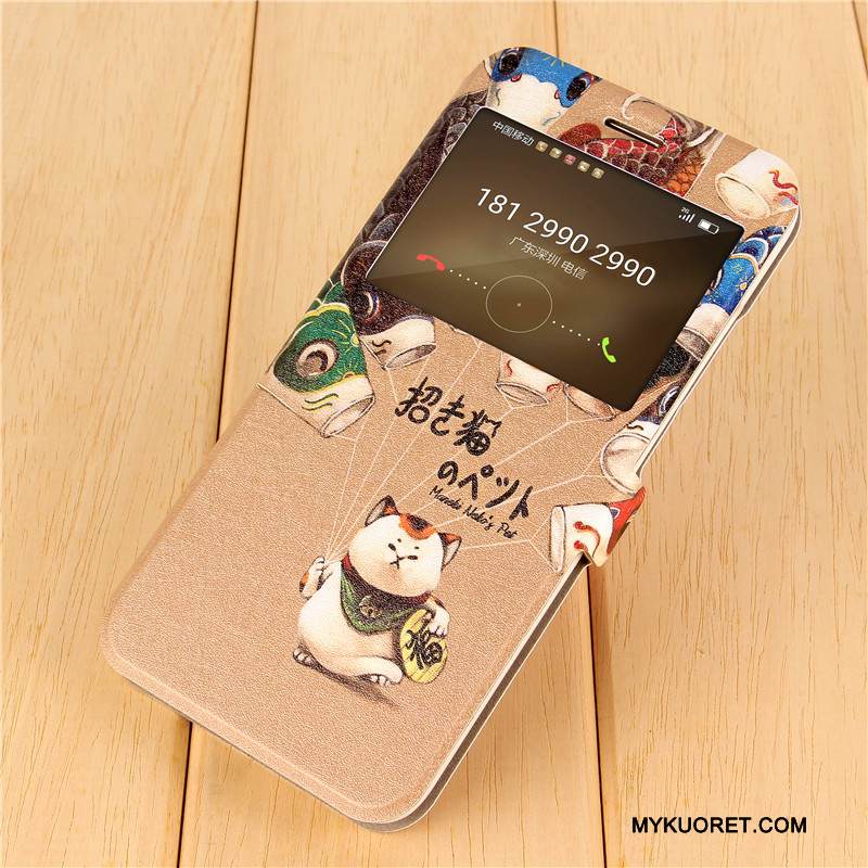 Kuori Huawei G9 Plus Luova Puhelimen Kuoret Violetti, Kotelo Huawei G9 Plus Nahka Ihana Murtumaton