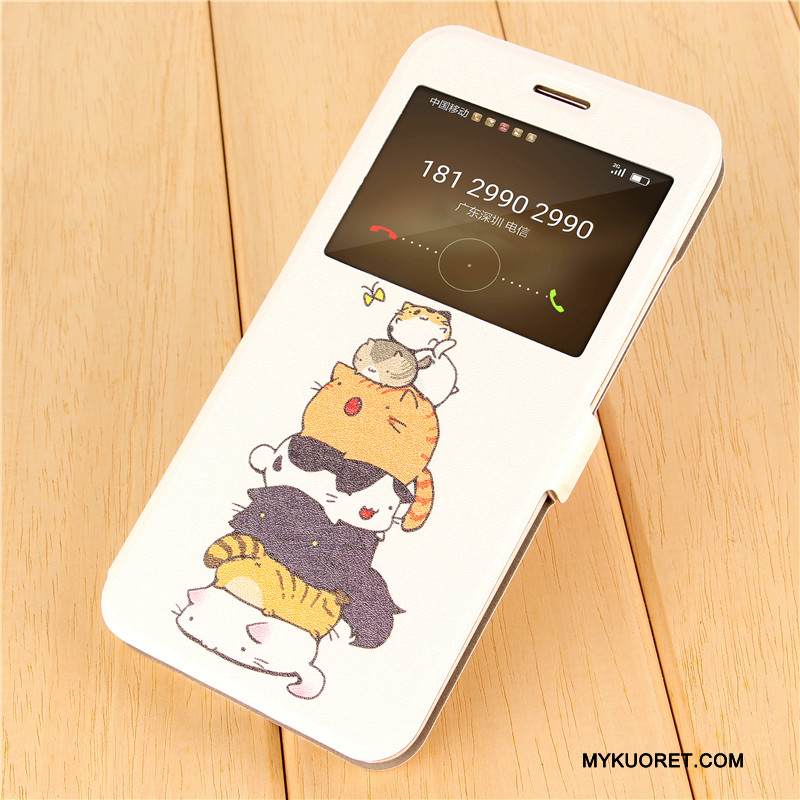 Kuori Huawei G9 Plus Luova Puhelimen Kuoret Violetti, Kotelo Huawei G9 Plus Nahka Ihana Murtumaton