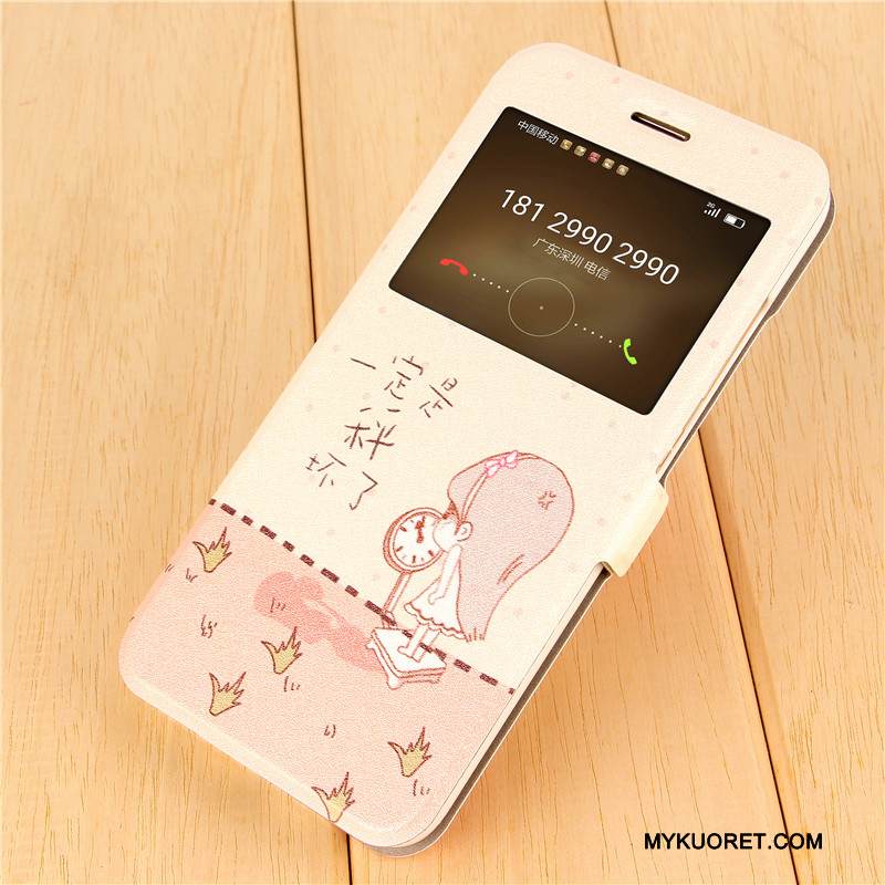 Kuori Huawei G9 Plus Luova Puhelimen Kuoret Violetti, Kotelo Huawei G9 Plus Nahka Ihana Murtumaton