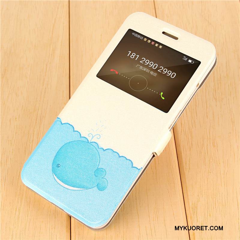 Kuori Huawei G9 Plus Luova Puhelimen Kuoret Violetti, Kotelo Huawei G9 Plus Nahka Ihana Murtumaton