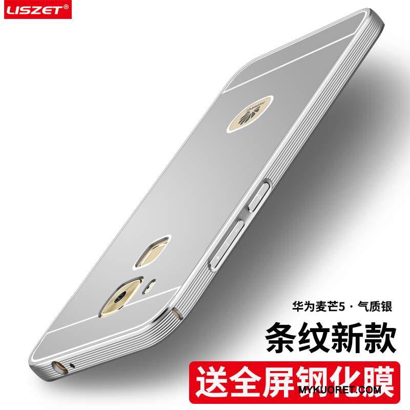 Kuori Huawei G9 Plus Metalli Uusi Takakansi, Kotelo Huawei G9 Plus Kulta Puhelimen Kuoret