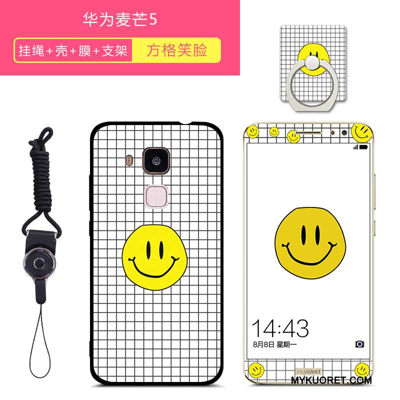 Kuori Huawei G9 Plus Monivärinen Persoonallisuus Puhelimen Kuoret, Kotelo Huawei G9 Plus Silikoni Trendi Murtumaton