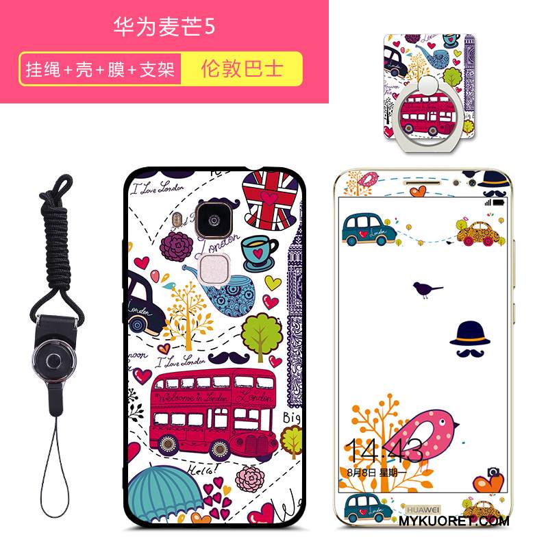 Kuori Huawei G9 Plus Monivärinen Persoonallisuus Puhelimen Kuoret, Kotelo Huawei G9 Plus Silikoni Trendi Murtumaton