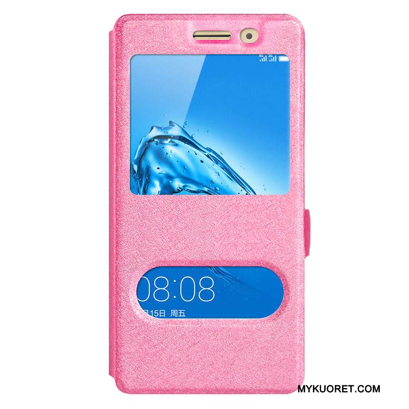 Kuori Huawei G9 Plus Nahka Avaa Ikkuna Puhelimen Kuoret, Kotelo Huawei G9 Plus Kuoret Jauhe