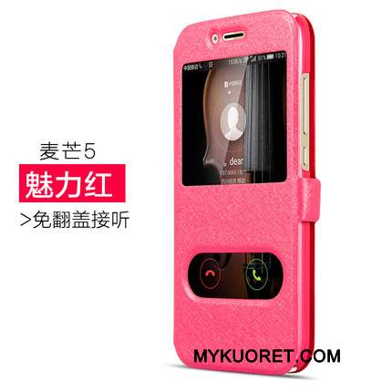 Kuori Huawei G9 Plus Nahka Kulta Puhelimen Kuoret, Kotelo Huawei G9 Plus Suojaus Murtumaton