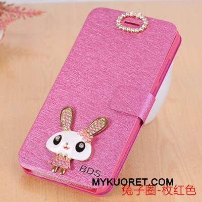 Kuori Huawei G9 Plus Nahka Murtumaton Punainen, Kotelo Huawei G9 Plus Suojaus Puhelimen Kuoret Nuoret