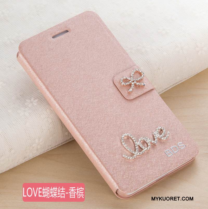 Kuori Huawei G9 Plus Nahka Puhelimen Kuoret Murtumaton, Kotelo Huawei G9 Plus Kuoret Punainen Trendi