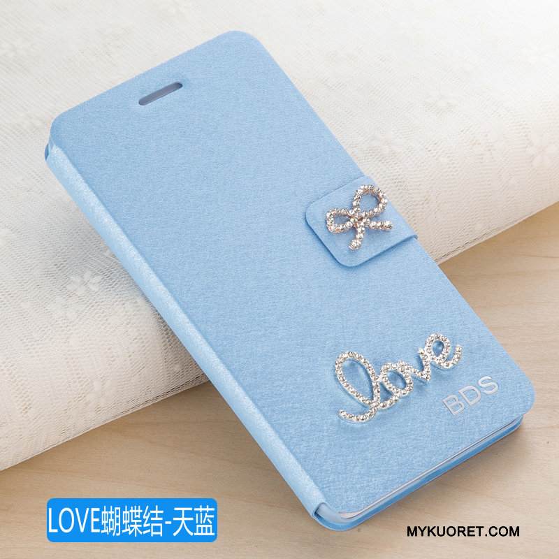 Kuori Huawei G9 Plus Nahka Puhelimen Kuoret Murtumaton, Kotelo Huawei G9 Plus Kuoret Punainen Trendi