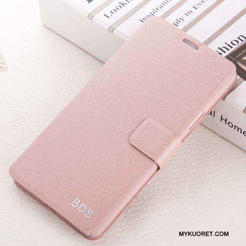 Kuori Huawei G9 Plus Nahka Puhelimen Kuoret Murtumaton, Kotelo Huawei G9 Plus Kuoret Punainen Trendi