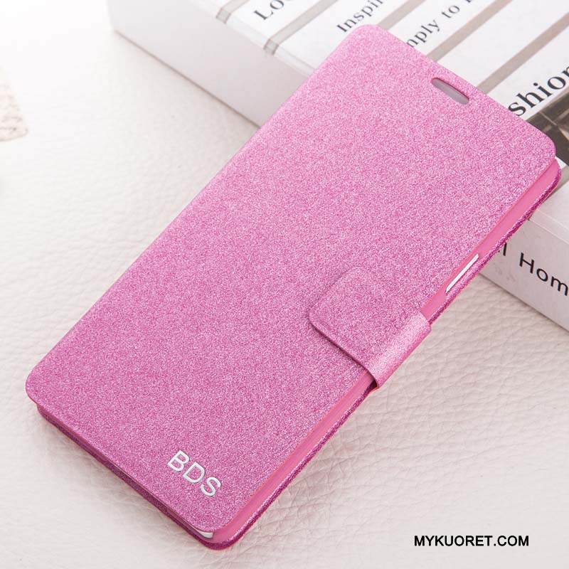 Kuori Huawei G9 Plus Nahka Puhelimen Kuoret Murtumaton, Kotelo Huawei G9 Plus Kuoret Punainen Trendi