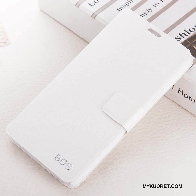 Kuori Huawei G9 Plus Nahka Puhelimen Kuoret Murtumaton, Kotelo Huawei G9 Plus Kuoret Punainen Trendi