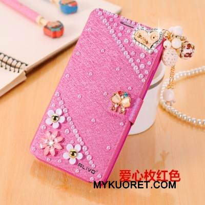 Kuori Huawei G9 Plus Nahka Puhelimen Kuoret Murtumaton, Kotelo Huawei G9 Plus Suojaus Vaaleansininen