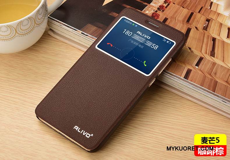 Kuori Huawei G9 Plus Nahka Trendi Murtumaton, Kotelo Huawei G9 Plus Laukut Pesty Suede Puhelimen Kuoret