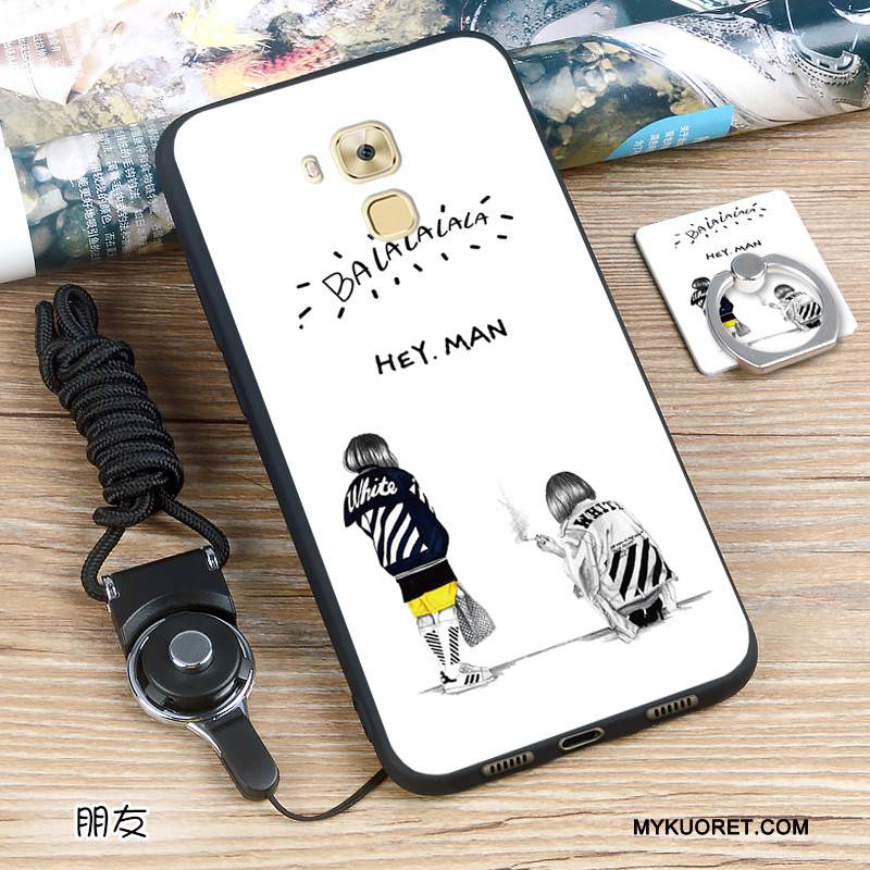 Kuori Huawei G9 Plus Pehmeä Neste Eurooppa Valkoinen, Kotelo Huawei G9 Plus Suojaus Murtumaton Puhelimen Kuoret