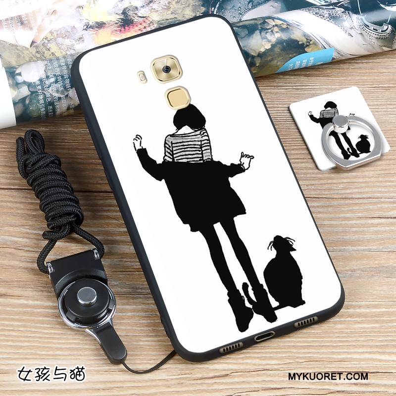 Kuori Huawei G9 Plus Pehmeä Neste Eurooppa Valkoinen, Kotelo Huawei G9 Plus Suojaus Murtumaton Puhelimen Kuoret