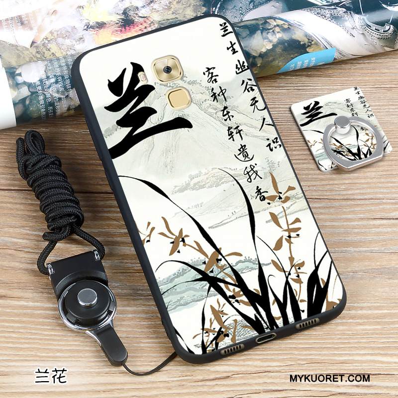 Kuori Huawei G9 Plus Pehmeä Neste Eurooppa Valkoinen, Kotelo Huawei G9 Plus Suojaus Murtumaton Puhelimen Kuoret