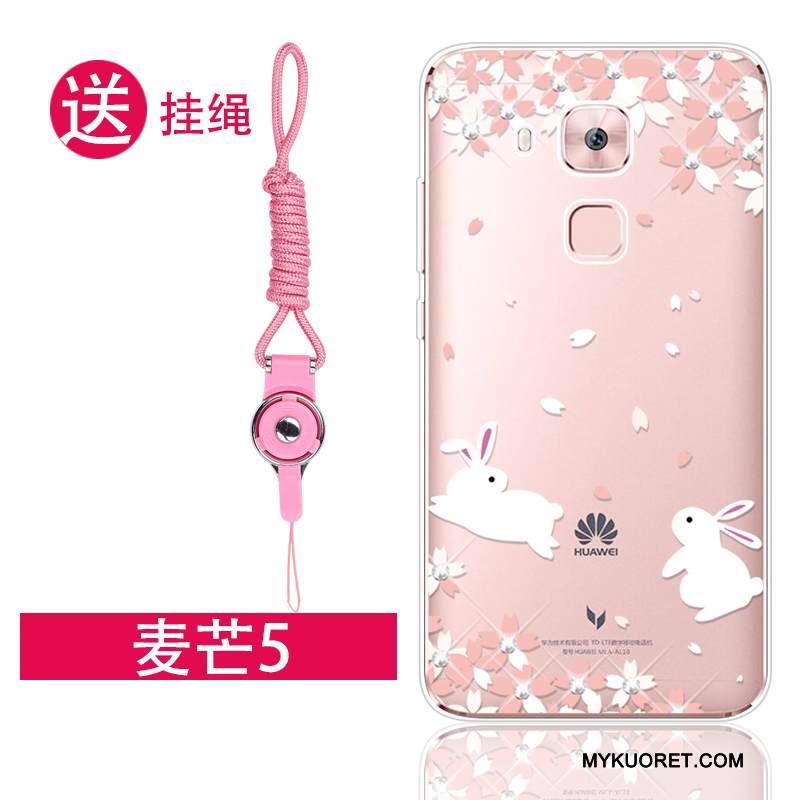 Kuori Huawei G9 Plus Pehmeä Neste Puhelimen Kuoret Jauhe, Kotelo Huawei G9 Plus Silikoni Murtumaton