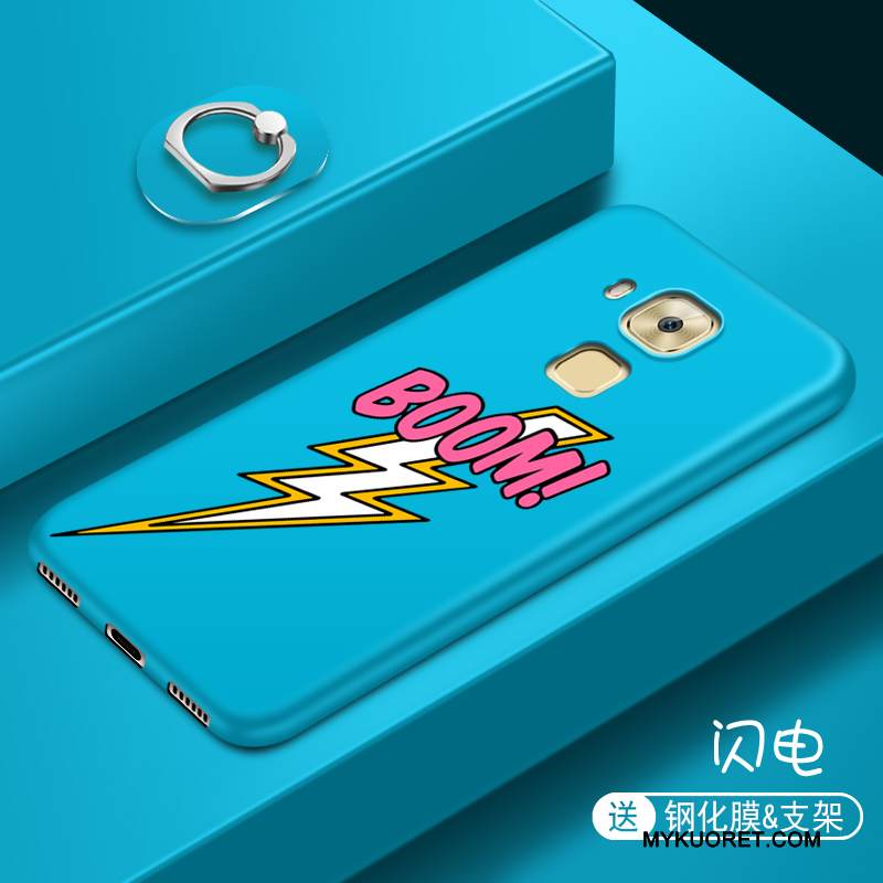 Kuori Huawei G9 Plus Pehmeä Neste Sininen Puhelimen Kuoret, Kotelo Huawei G9 Plus Luova Persoonallisuus Tide-brändi