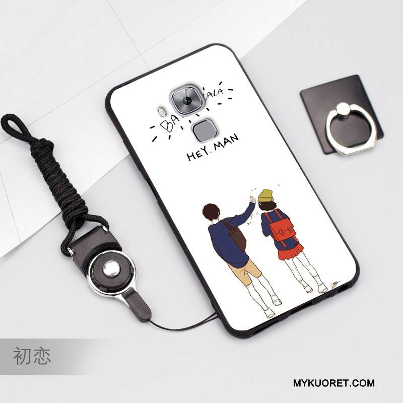 Kuori Huawei G9 Plus Pehmeä Neste Valkoinen Murtumaton, Kotelo Huawei G9 Plus Suojaus Puhelimen Kuoret