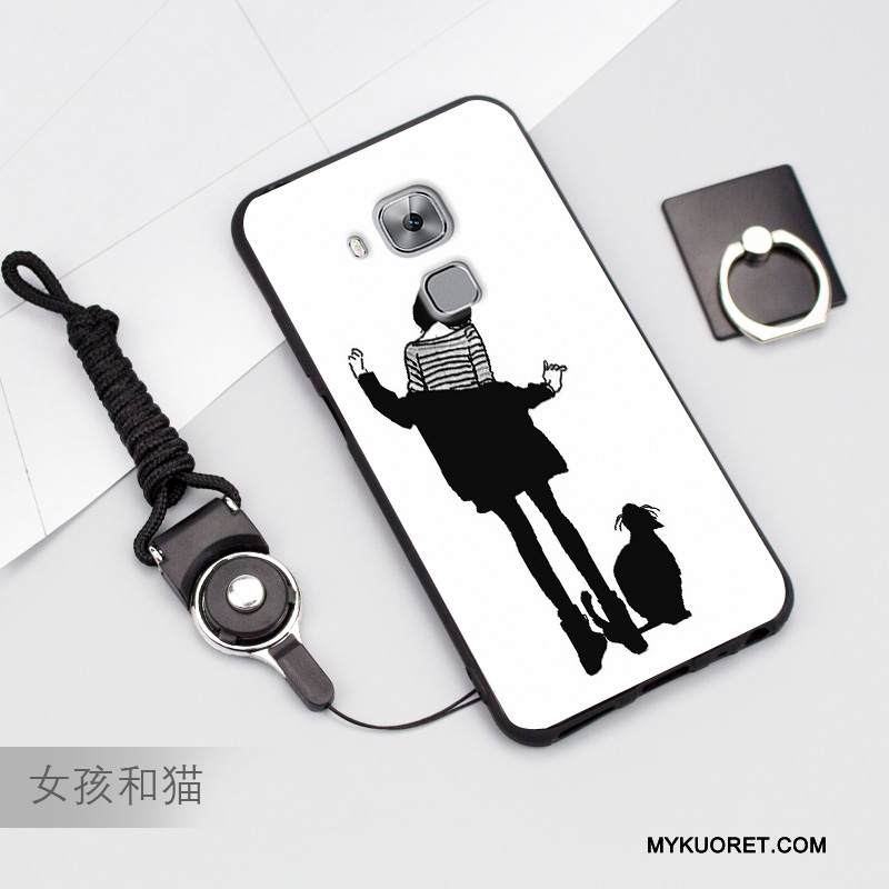 Kuori Huawei G9 Plus Pehmeä Neste Valkoinen Murtumaton, Kotelo Huawei G9 Plus Suojaus Puhelimen Kuoret