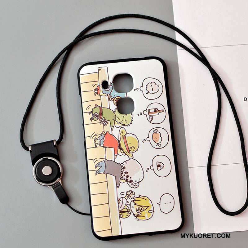 Kuori Huawei G9 Plus Sarjakuva Puhelimen Kuoret Vaaleansininen, Kotelo Huawei G9 Plus Pehmeä Neste Trendi Ripustettavat Koristeet