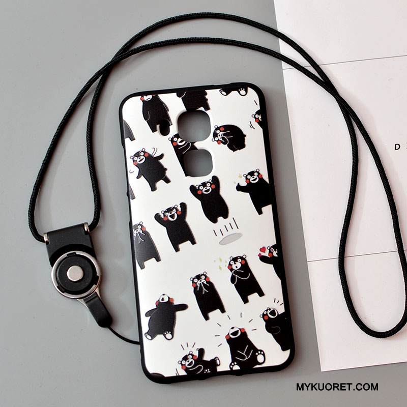 Kuori Huawei G9 Plus Sarjakuva Puhelimen Kuoret Vaaleansininen, Kotelo Huawei G9 Plus Pehmeä Neste Trendi Ripustettavat Koristeet