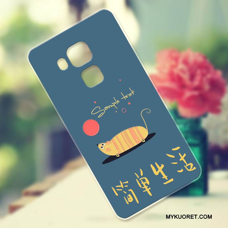 Kuori Huawei G9 Plus Silikoni Murtumaton Puhelimen Kuoret, Kotelo Huawei G9 Plus Laukut Kustannukset Sininen