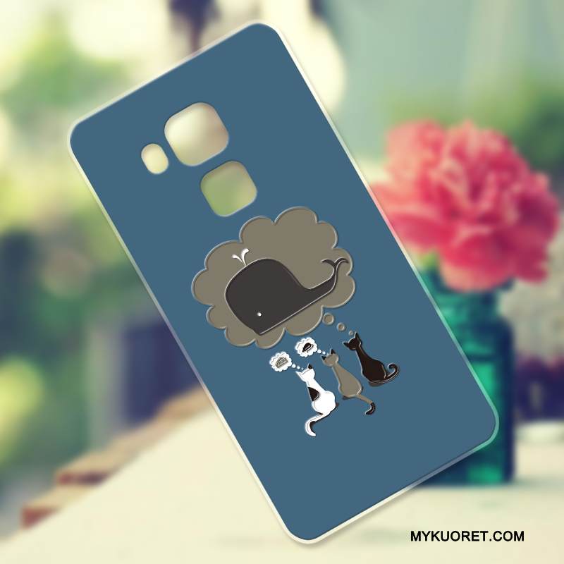 Kuori Huawei G9 Plus Silikoni Murtumaton Puhelimen Kuoret, Kotelo Huawei G9 Plus Laukut Kustannukset Sininen