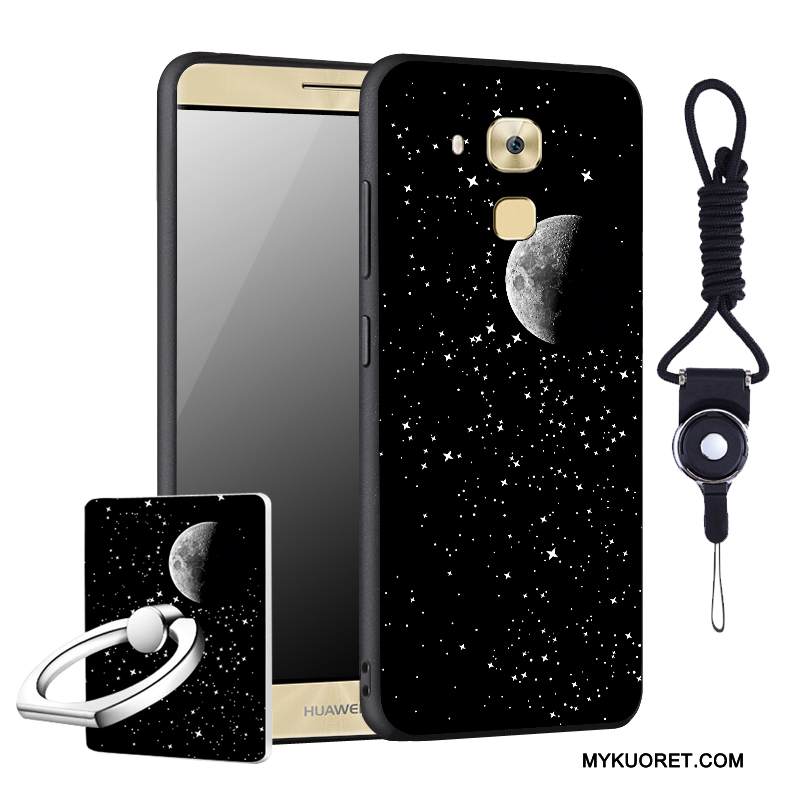 Kuori Huawei G9 Plus Silikoni Tummansininen Murtumaton, Kotelo Huawei G9 Plus Laukut Puhelimen Kuoret