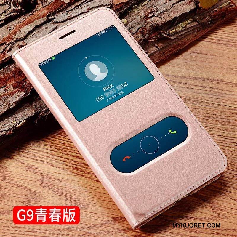 Kuori Huawei G9 Plus Suojaus Murtumaton Kulta, Kotelo Huawei G9 Plus Kuoret Puhelimen Kuoret