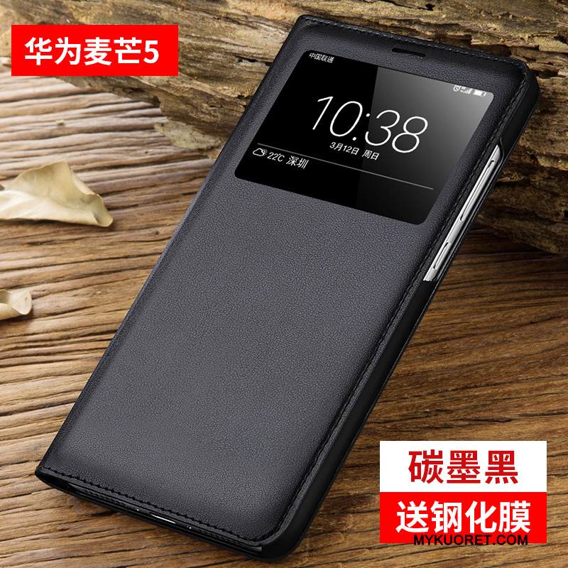 Kuori Huawei G9 Plus Suojaus Murtumaton Puhelimen Kuoret, Kotelo Huawei G9 Plus Nahka Kulta