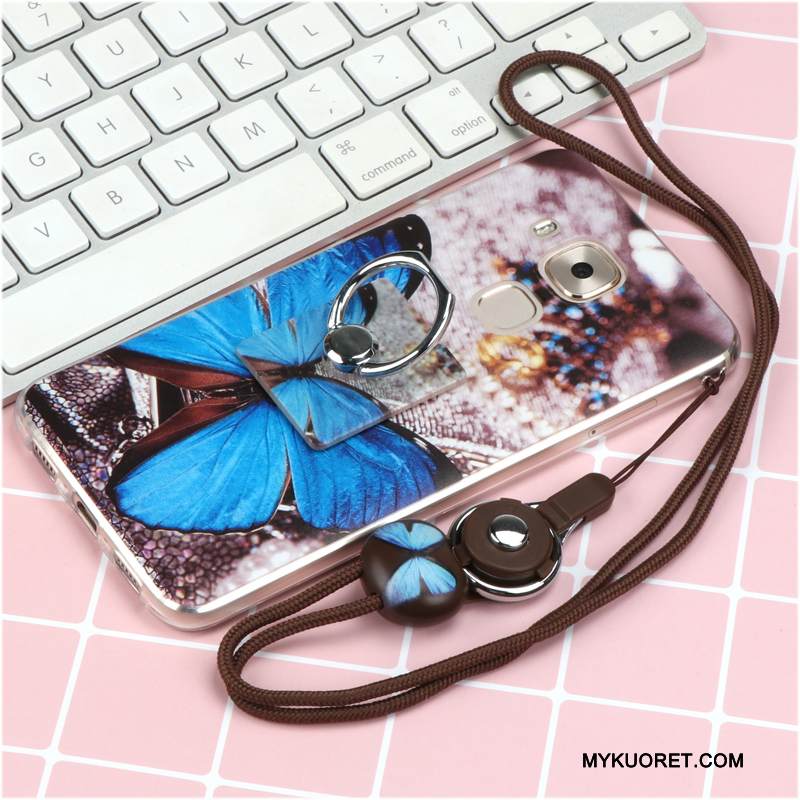 Kuori Huawei G9 Plus Suojaus Persoonallisuus Ripustettavat Koristeet, Kotelo Huawei G9 Plus Luova Sininen Murtumaton