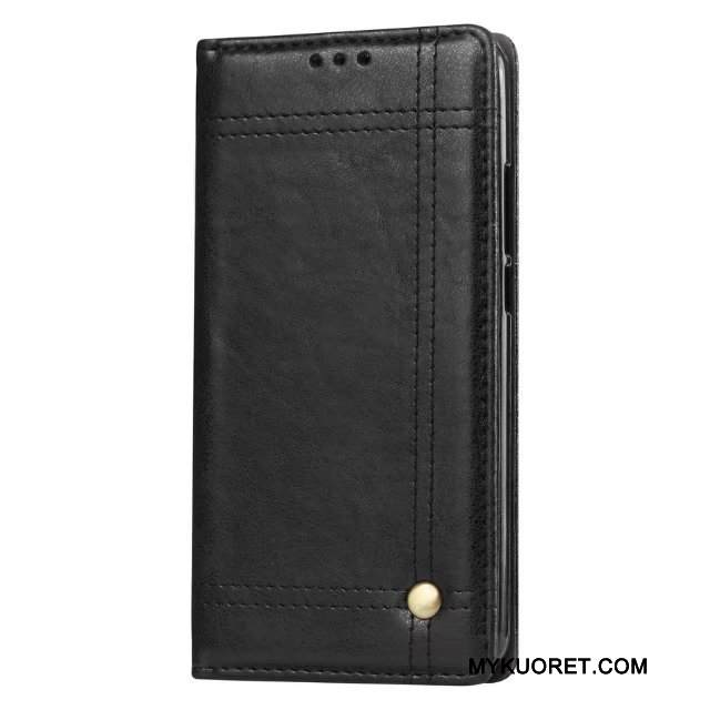 Kuori Huawei Mate 10 Kuoret Kortti Punainen, Kotelo Huawei Mate 10 Nahka Puhelimen Kuoret