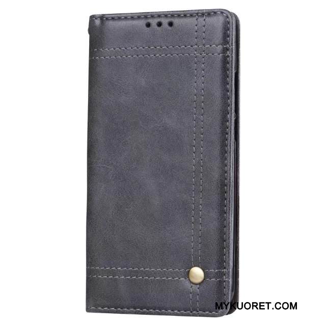 Kuori Huawei Mate 10 Kuoret Kortti Punainen, Kotelo Huawei Mate 10 Nahka Puhelimen Kuoret