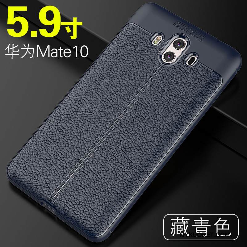 Kuori Huawei Mate 10 Laukut Murtumaton Puhelimen Kuoret, Kotelo Huawei Mate 10 Luova Musta Uusi