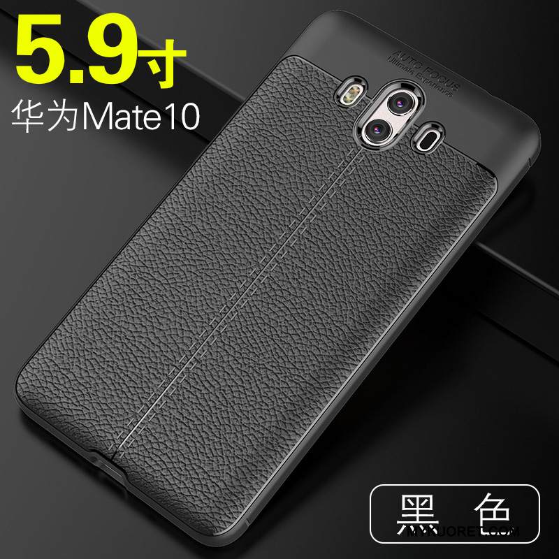 Kuori Huawei Mate 10 Laukut Murtumaton Puhelimen Kuoret, Kotelo Huawei Mate 10 Luova Musta Uusi